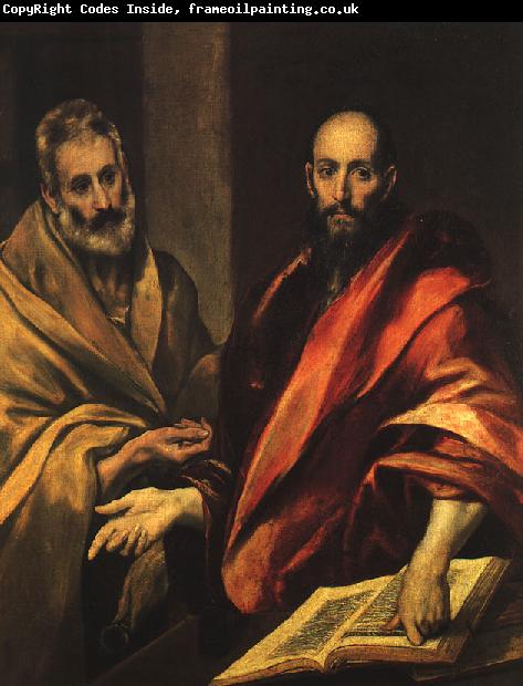 El Greco Apostles Peter and Paul